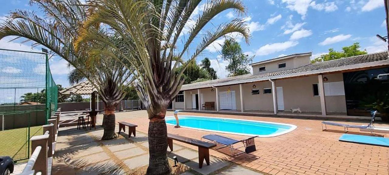 Chacara Com Piscina E Muito Lazer Em Jarinu Sp Villa Kültér fotó